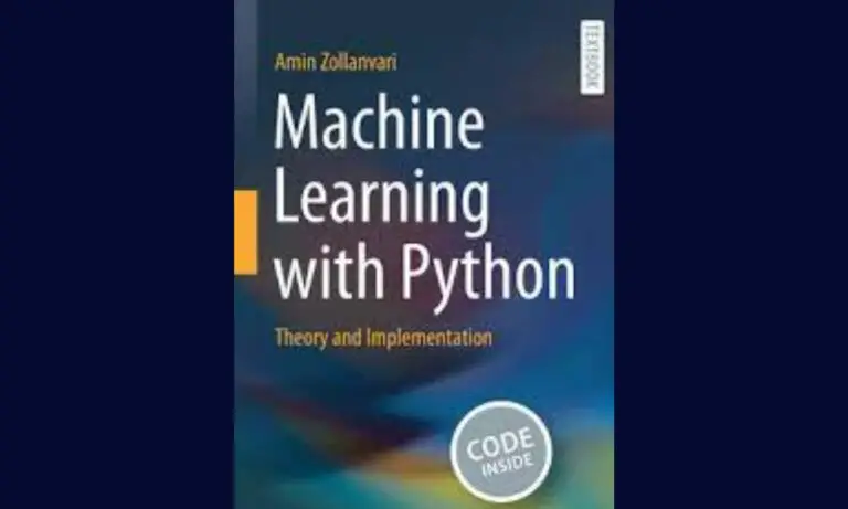 Machine Learning with Python by Amin Zollanvari (Book Review)